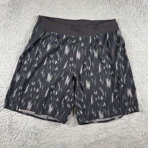 Lululemon Surge Linerless Running Shorts 8" Black Men's Size Medium